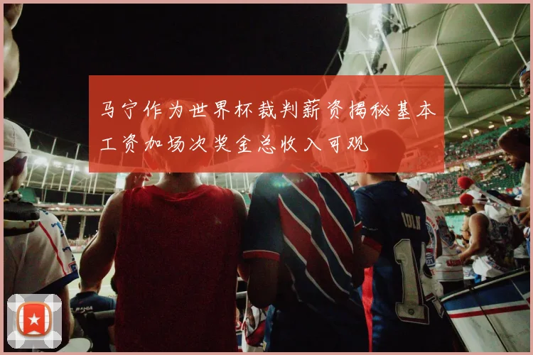 马宁作为世界杯裁判薪资揭秘基本工资加场次奖金总收入可观